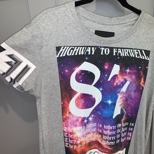 Les Éclaires Highway to Farewell Graphic T-Shirt